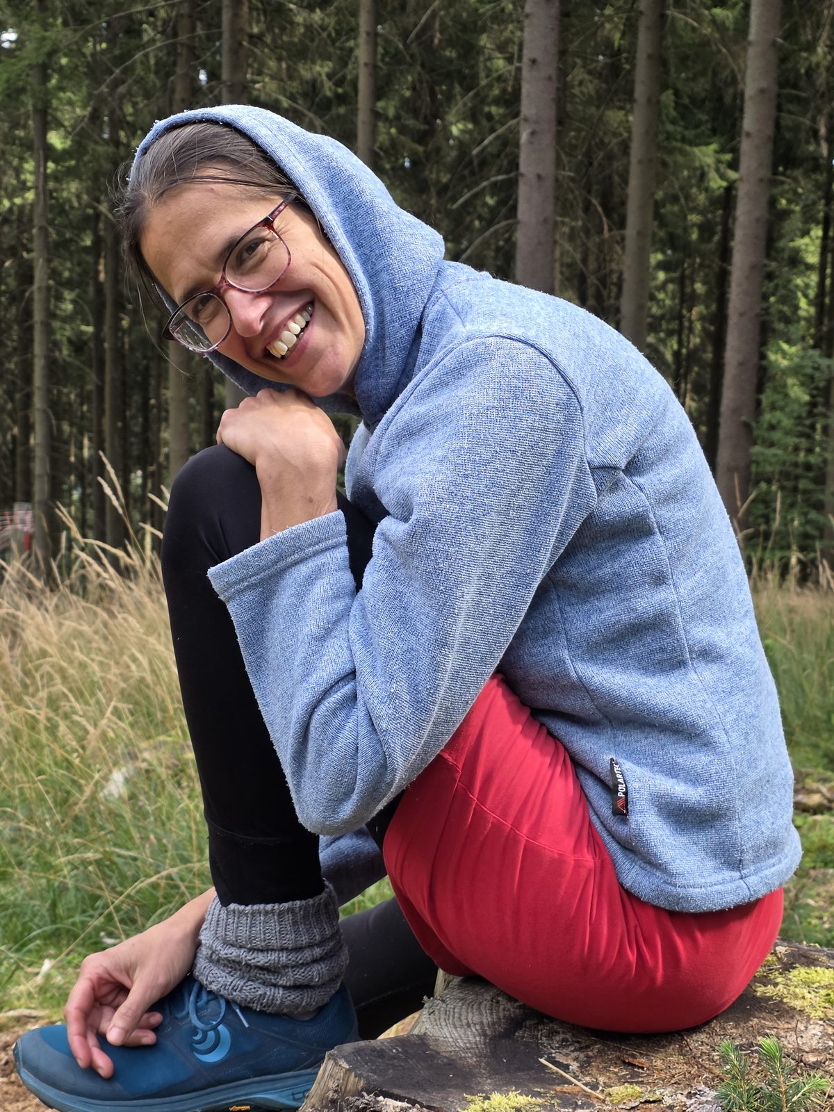 Jana Roubínková v přírodě